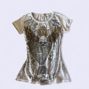 Graphic Print Women's Top